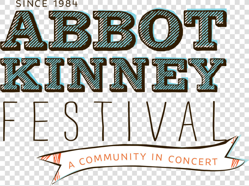 Abbot Kinney Festival Logo  HD Png DownloadTransparent PNG