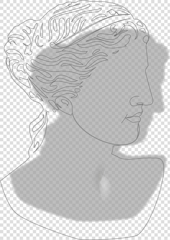 Venus De Milo portrait Clip Arts   Sketch  HD Png DownloadTransparent PNG