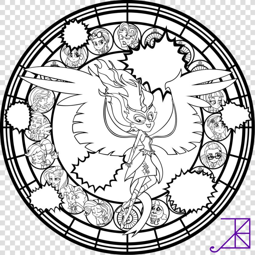 Magic Sparkles Lineart   Midnight Sparkle Coloring Pages  HD Png DownloadTransparent PNG