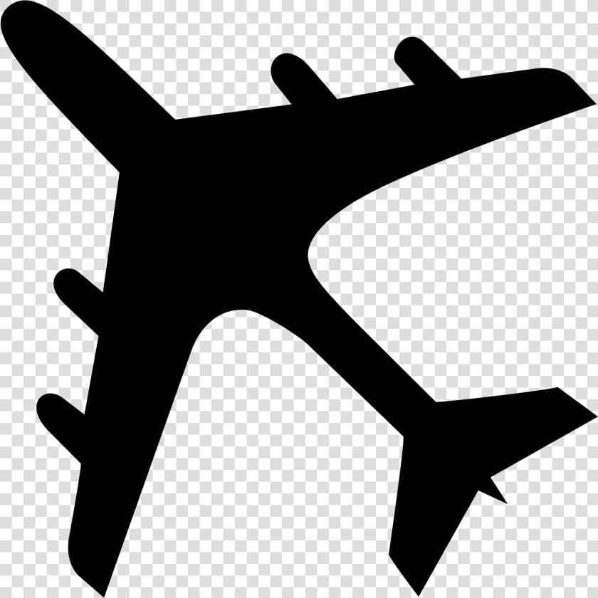 Transparent Airplane With Banner Clipart   Airplane Icon  HD Png DownloadTransparent PNG