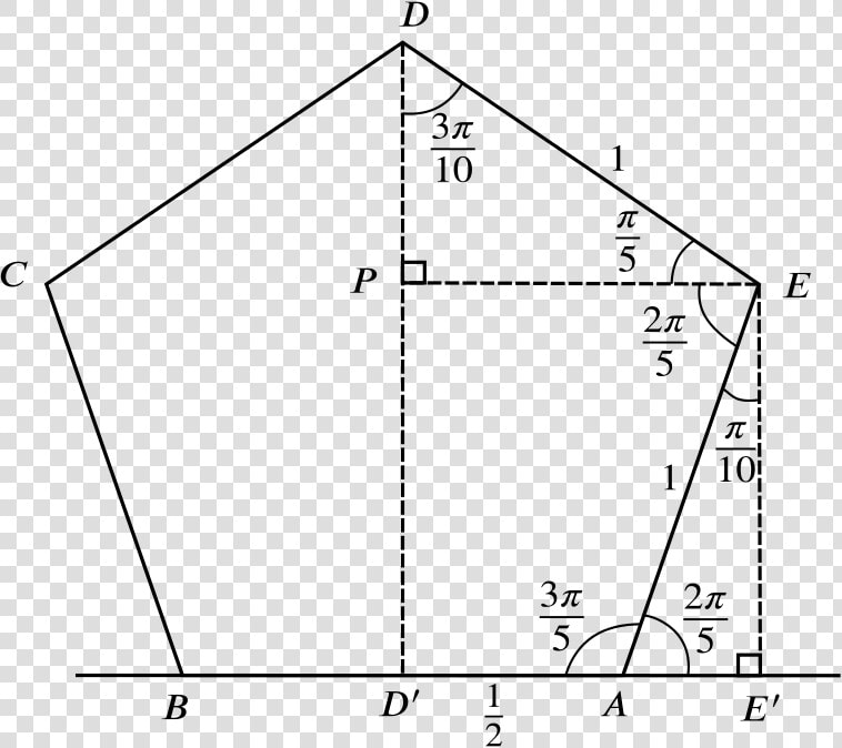 Transparent Pentagon Shape Png   Pentagon Angles  Png DownloadTransparent PNG