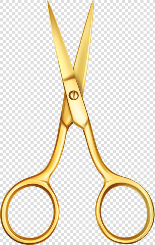 Transparent Scissor Clipart   Transparent Background Gold Scissors Png  Png DownloadTransparent PNG