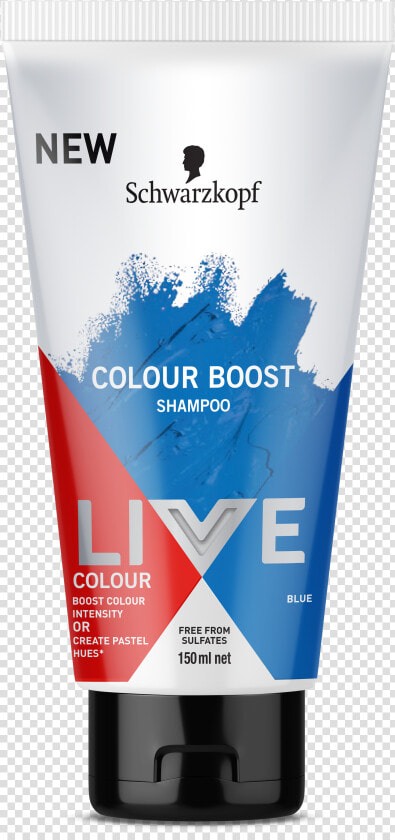 Transparent Pastel Banner Png   Schwarzkopf Live Colour Boost Shampoo  Png DownloadTransparent PNG