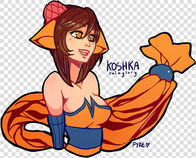 Vainglory Koshka Art  HD Png DownloadTransparent PNG