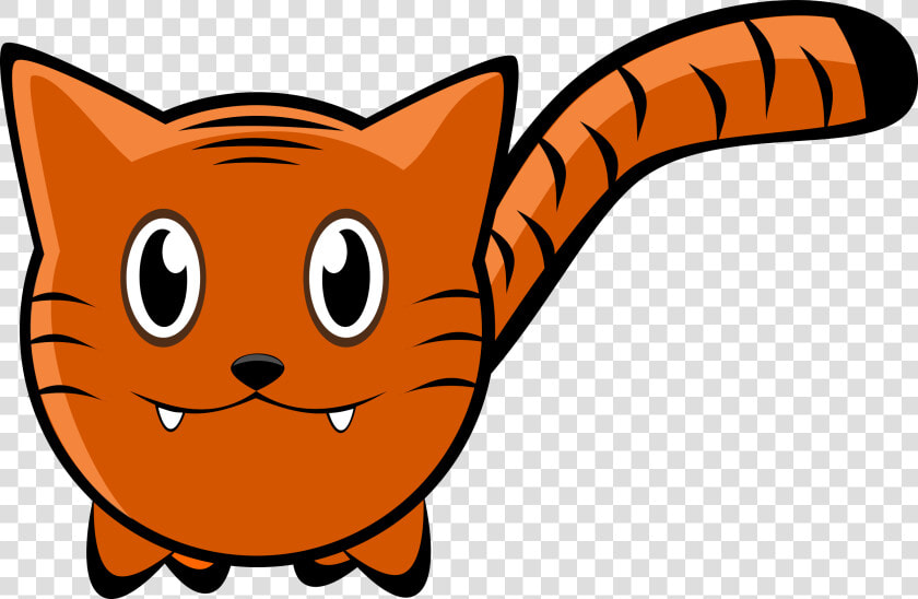 Tiger Clip Arts   Public Domain Cartoon Tiger  HD Png DownloadTransparent PNG