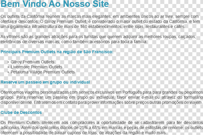 Bem Vindo Ao Nosso Site  os Outlets Da Califórnia Reúnem  HD Png DownloadTransparent PNG