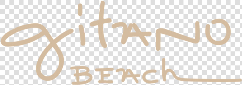 Gitano Beach sand   Calligraphy  HD Png DownloadTransparent PNG