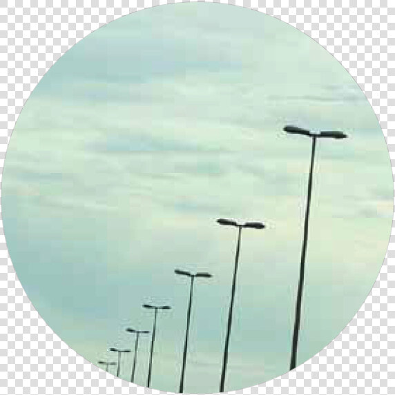 Road Light Poles   Circle  HD Png DownloadTransparent PNG