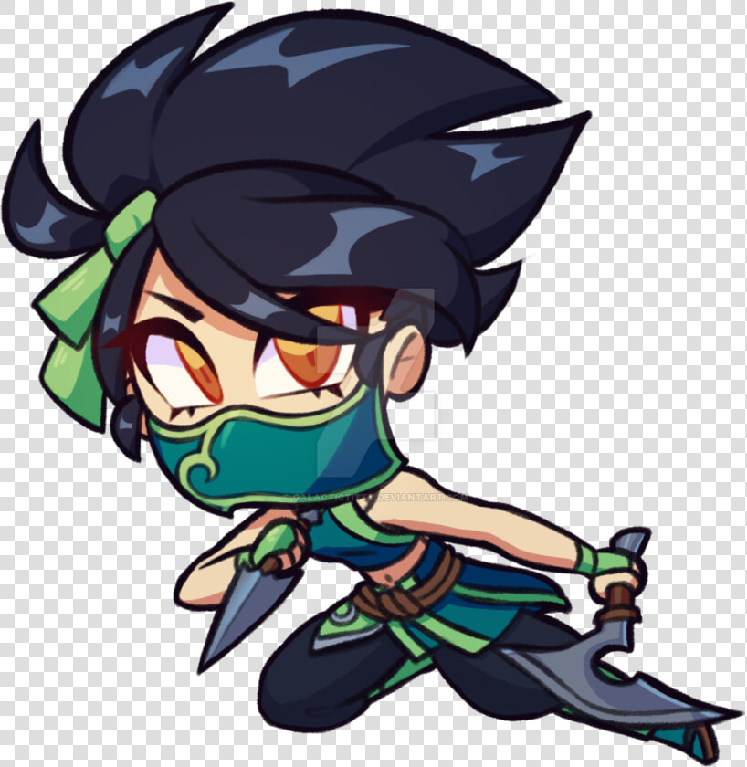 Akali Chibi Png  Transparent PngTransparent PNG