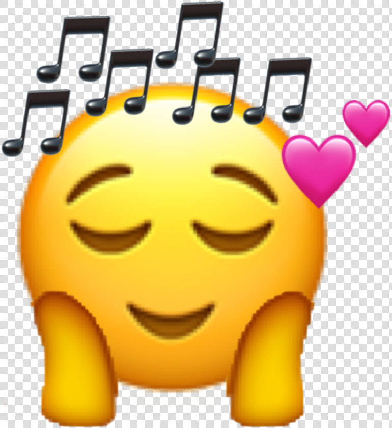  music  emoji  listen  bored  cute  heart  random  aesthetic   Cartoon  HD Png DownloadTransparent PNG