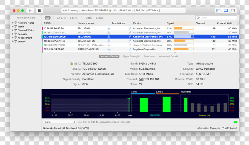 Wifi Explorer Analyze Mac  HD Png DownloadTransparent PNG