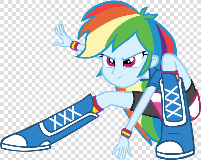 Mlp Equestria Girls Friendship Games Rainbow Dash  HD Png DownloadTransparent PNG