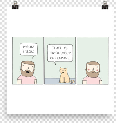 Meow Meow   Poorly Drawn Lines Gut  HD Png DownloadTransparent PNG