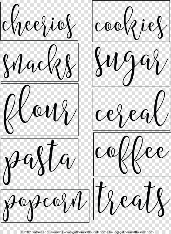 Free Printable Pantry Labels Free Svg Pantry Label   Free Printable Pantry Labels  HD Png DownloadTransparent PNG