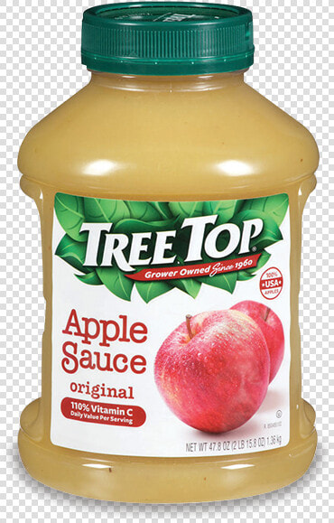 Tree Top Original Apple Sauce Jar   Tree Top Apple Sauce  HD Png DownloadTransparent PNG