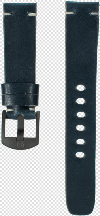 Navy Blue Leather Strap   Navy Calf Leather Watch Strap  HD Png DownloadTransparent PNG