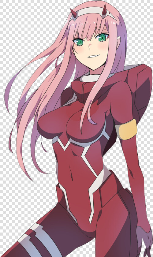 Demon Girl Zero Two   Darling In The Franxx Zero Two  HD Png DownloadTransparent PNG