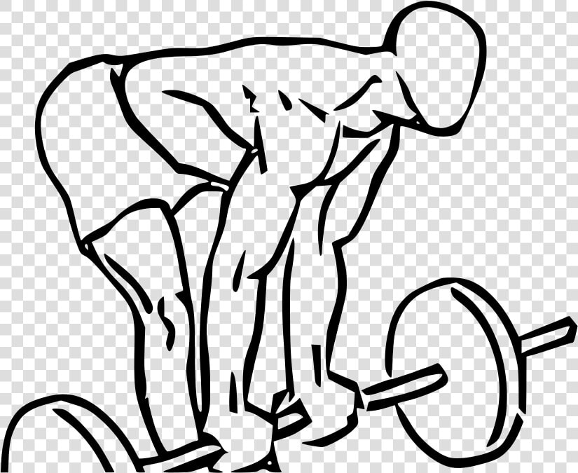 Transparent Deadlift Png   Bicep Curl With Deadlift  Png DownloadTransparent PNG