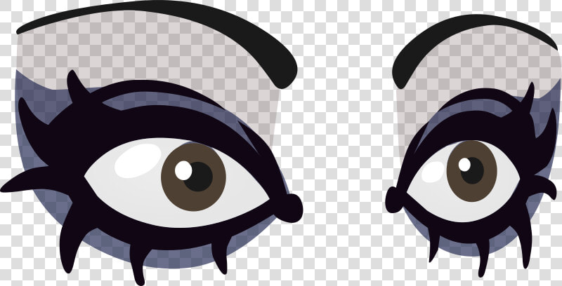 Goth Eyes From Glitch   Clip Art Goth  HD Png DownloadTransparent PNG