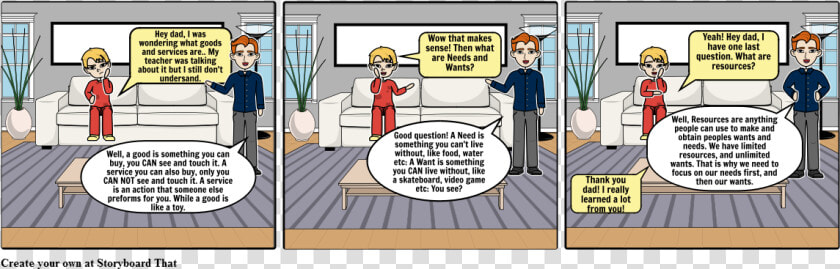 Wants And Needs Comic Strip  HD Png DownloadTransparent PNG