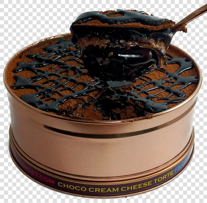 Choco Cream Cheese Torte   Baked Beans  HD Png DownloadTransparent PNG