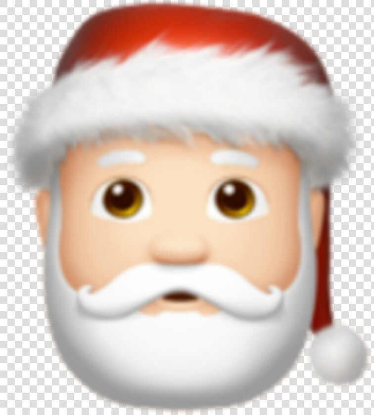  xmas  christmas  santa  iphone  emoji  emojis  iphoneemoji   Santa Claus Emoji Png  Transparent PngTransparent PNG