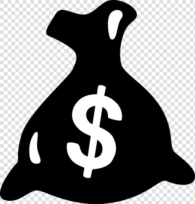 Vector Illustration Of Money Bag  Moneybag  Or Sack  HD Png DownloadTransparent PNG