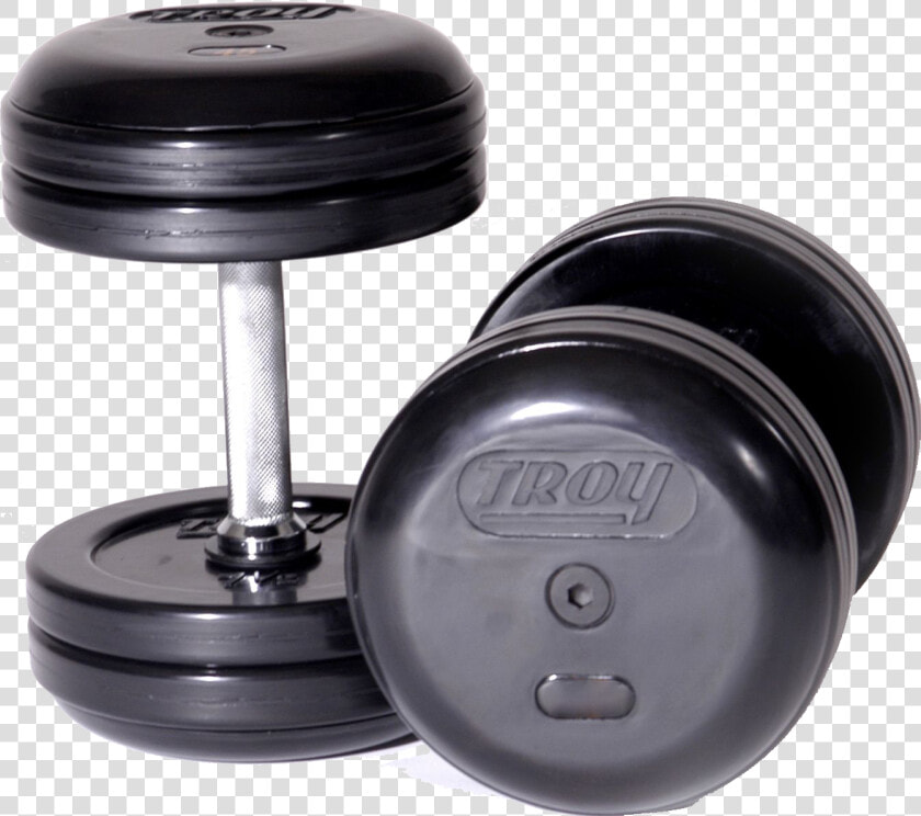 Troy Rubber Pro Style Dumbbell Sets  HD Png DownloadTransparent PNG