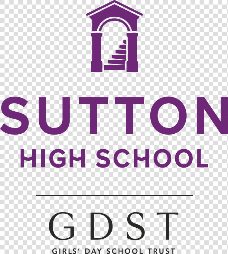 Full Colour Lock Up Logo   Sutton High School Logo  HD Png DownloadTransparent PNG