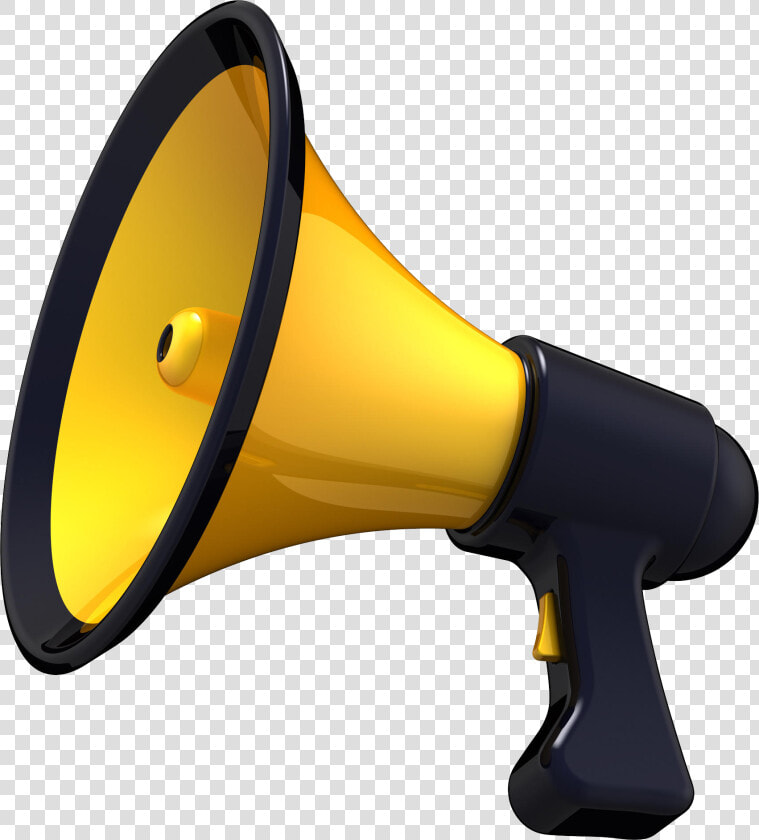 Megaphone Png   Yellow Megaphone Png  Transparent PngTransparent PNG