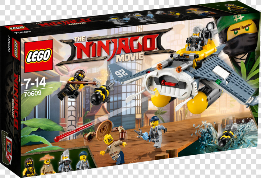 The Lego® Ninjago® Movie™ Manta Ray Bomber   Lego Ninjago Movie Sets  HD Png DownloadTransparent PNG