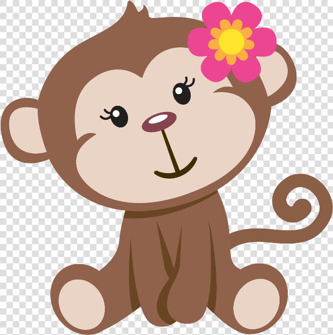 Baby Girl Monkey Clip Art   Png Download   Monkey Girl Png  Transparent PngTransparent PNG