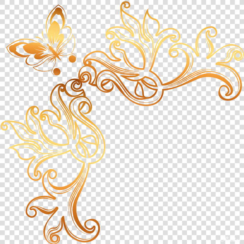 Ornament Clip Art   Ornament Vector Png Gold  Transparent PngTransparent PNG