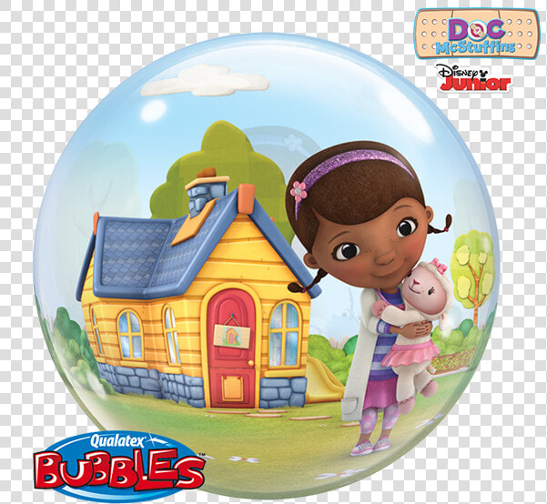 1 X   Doc Mcstuffins Balloon Centerpieces  HD Png DownloadTransparent PNG