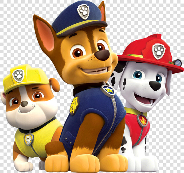 Paw Patrol All Character Png Kids   Paw Patrol Chase Marshall  Transparent PngTransparent PNG