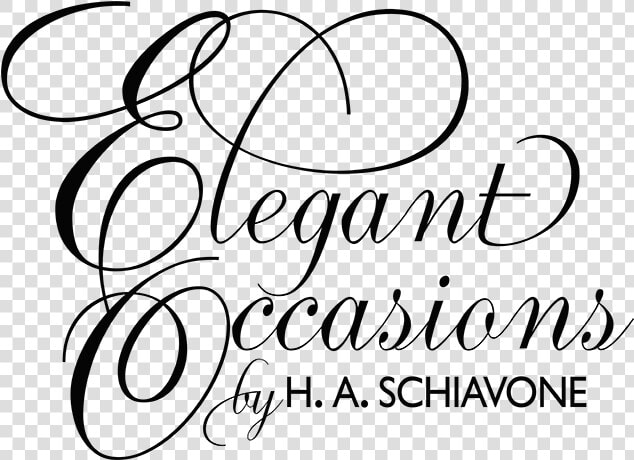 Elegant Occasions By H A Schiavone   Calligraphy  HD Png DownloadTransparent PNG