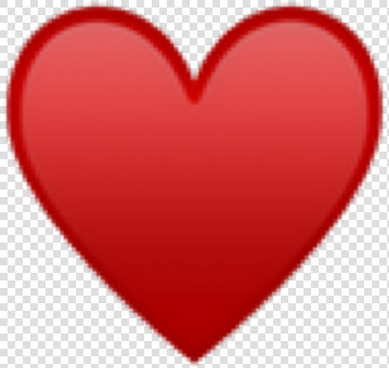  redheart  red  redemoji  redaesthetic  aesthetic  iphone   Heart  HD Png DownloadTransparent PNG