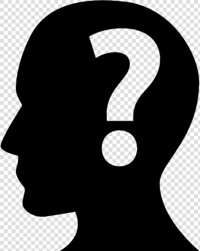 Human Head With A Question Mark Inside   Head With A Question Mark  HD Png DownloadTransparent PNG