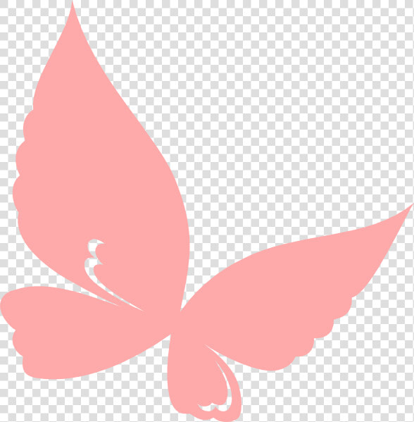 Butterfly Clipart Peach   Peach Butterfly  HD Png DownloadTransparent PNG