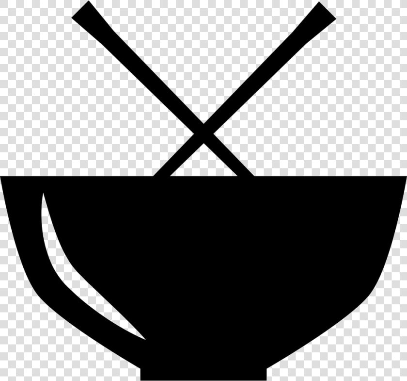 Chinese Food Bowl From Side View And Chopsticks   Iconos De Comida China  HD Png DownloadTransparent PNG