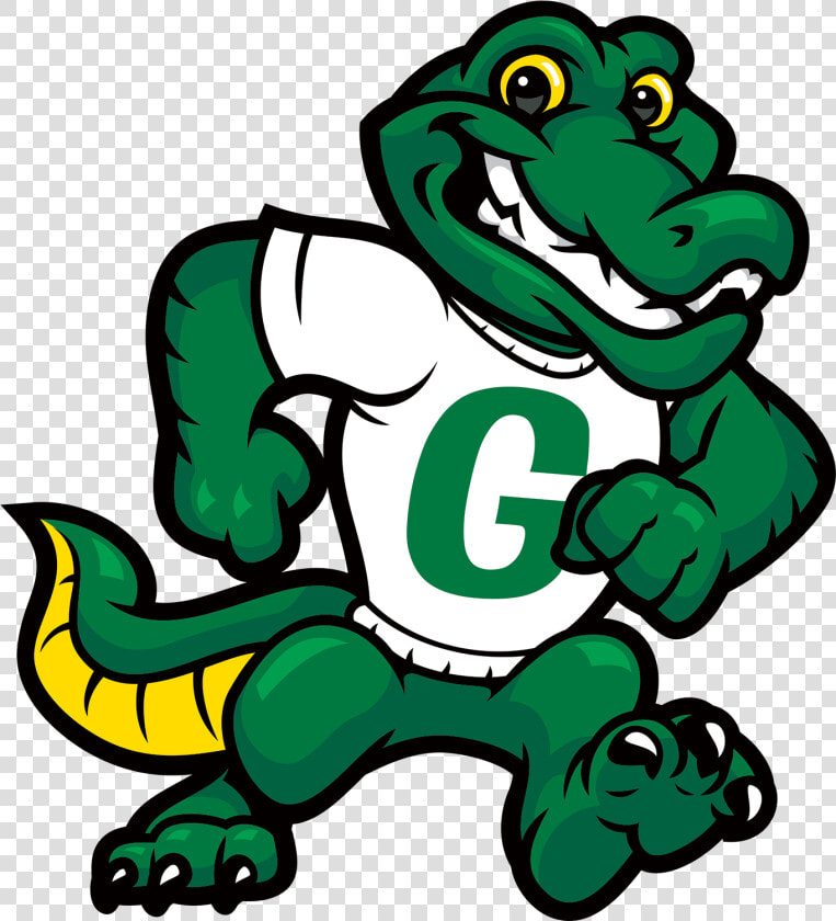 Alligator Cartoon Mascot For Garretson Elementary   Garretson Elementary School Logo  HD Png DownloadTransparent PNG