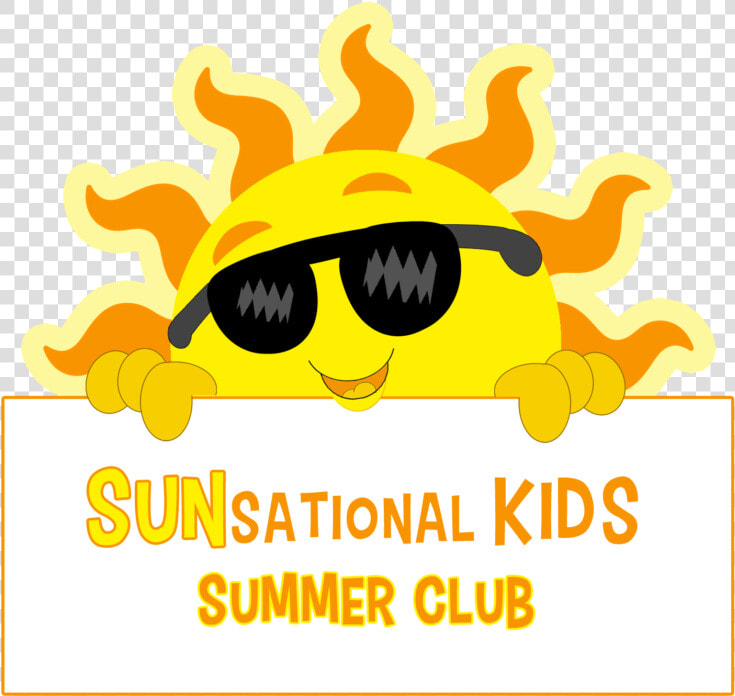 Sunsational Kids Summer Club Graphic Yellow Sun Clipart   Kids Summer Transparent Png  Png DownloadTransparent PNG