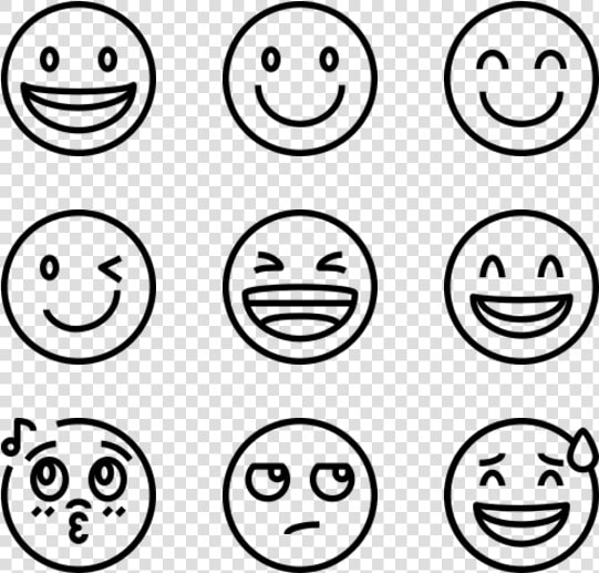 Emotions Clipart Black And White  HD Png DownloadTransparent PNG