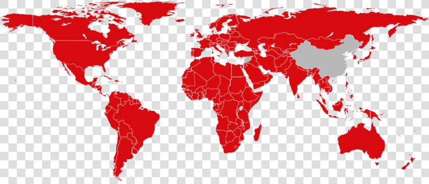 Netflix World Map   Countries Don T Have Netflix  HD Png DownloadTransparent PNG