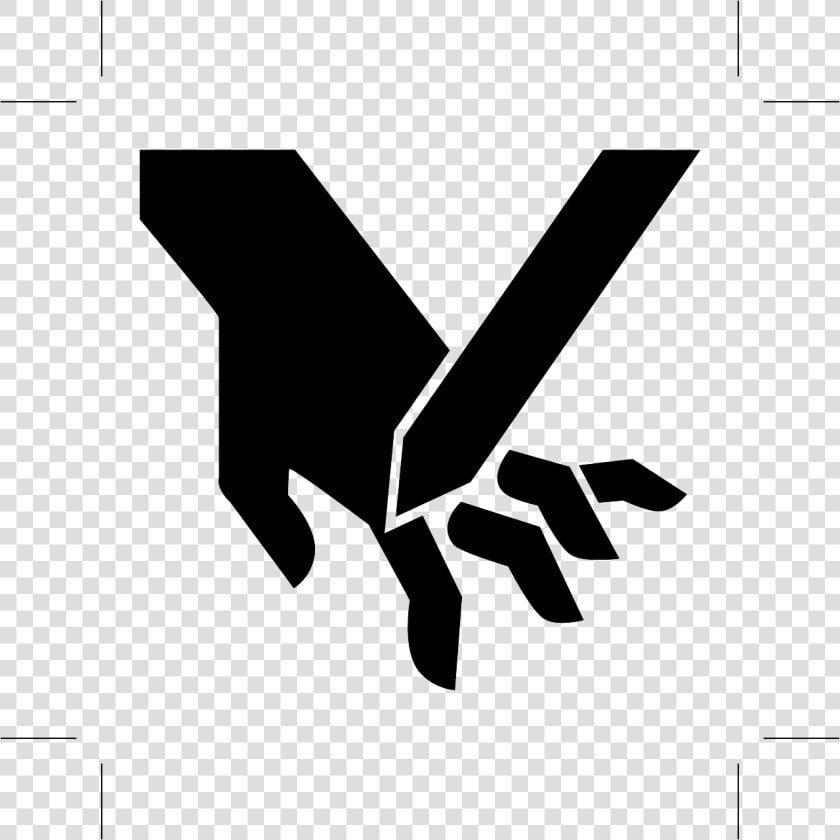 Danger Sign Png  hand Injury Danger Sign   Cut Hazard Symbol  Transparent PngTransparent PNG