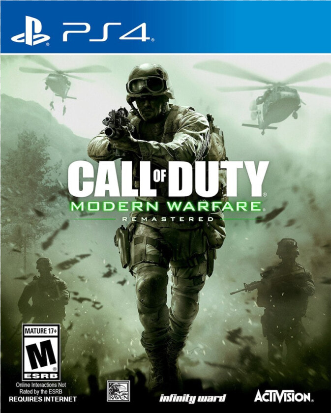 Call Of Duty Modern Warfare Remastered Png  Transparent PngTransparent PNG