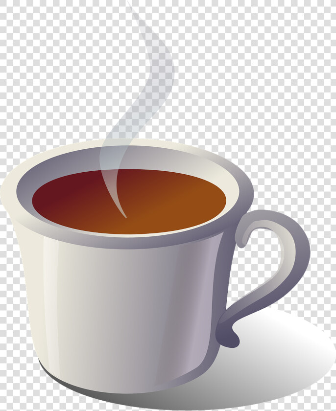 Vector Graphic Coffee Hot Drinking Tea   Coffee Hot Tea Clipart  HD Png DownloadTransparent PNG