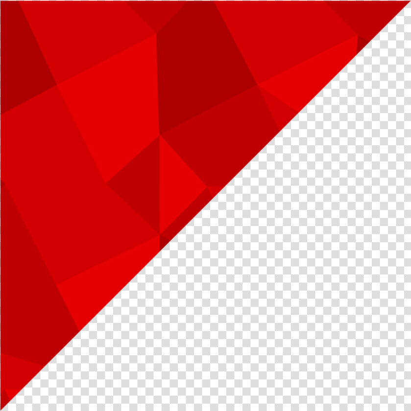 Transparent Red Pattern Png   Red Color Corner Triangle  Png DownloadTransparent PNG