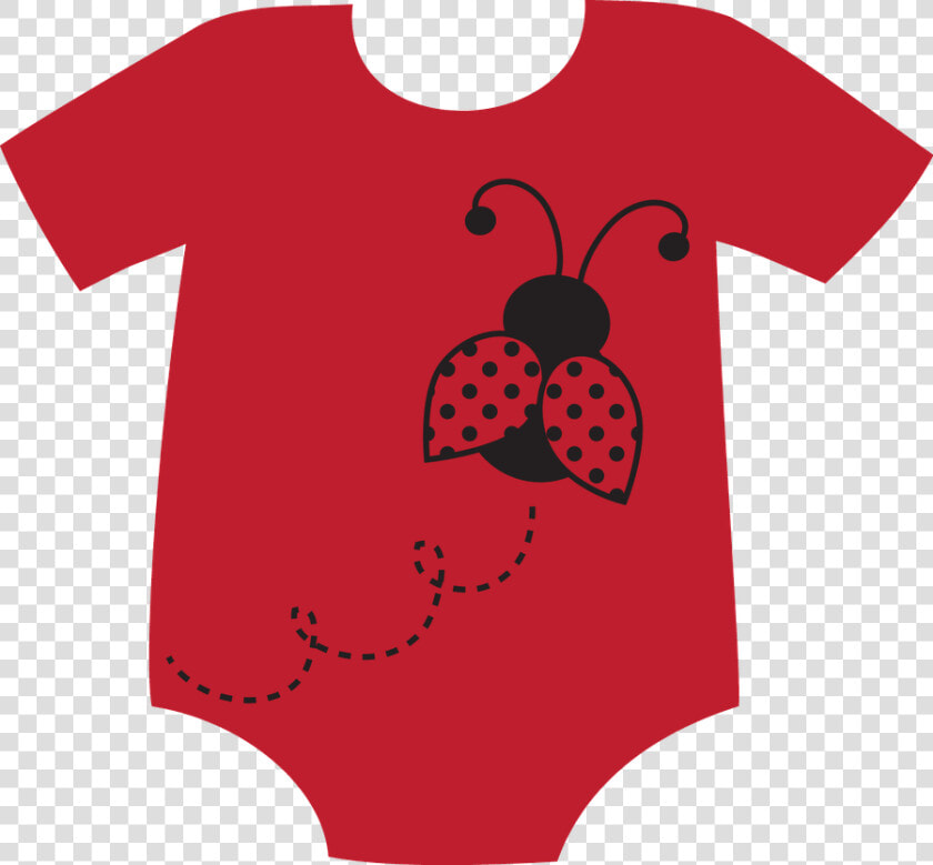 Red Clipart Baby Onesie Transparent Free   Infant  HD Png DownloadTransparent PNG