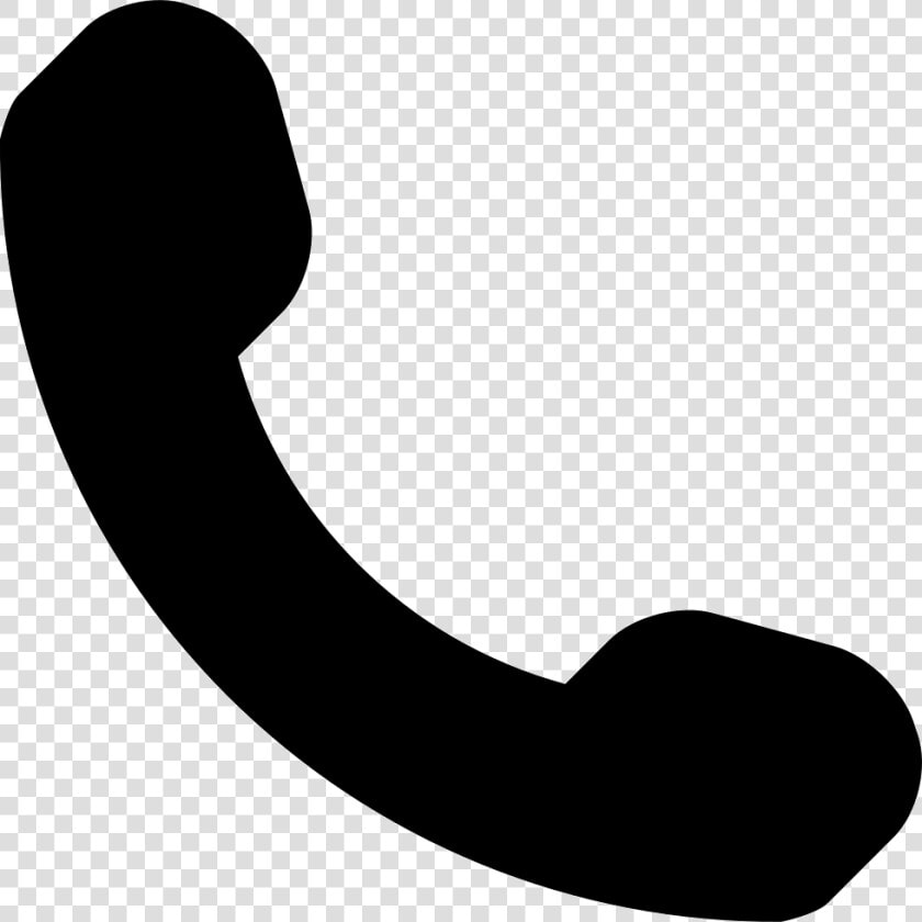 Phone Call Auricular Symbol In Black   Font Awesome Phone Icon Png  Transparent PngTransparent PNG